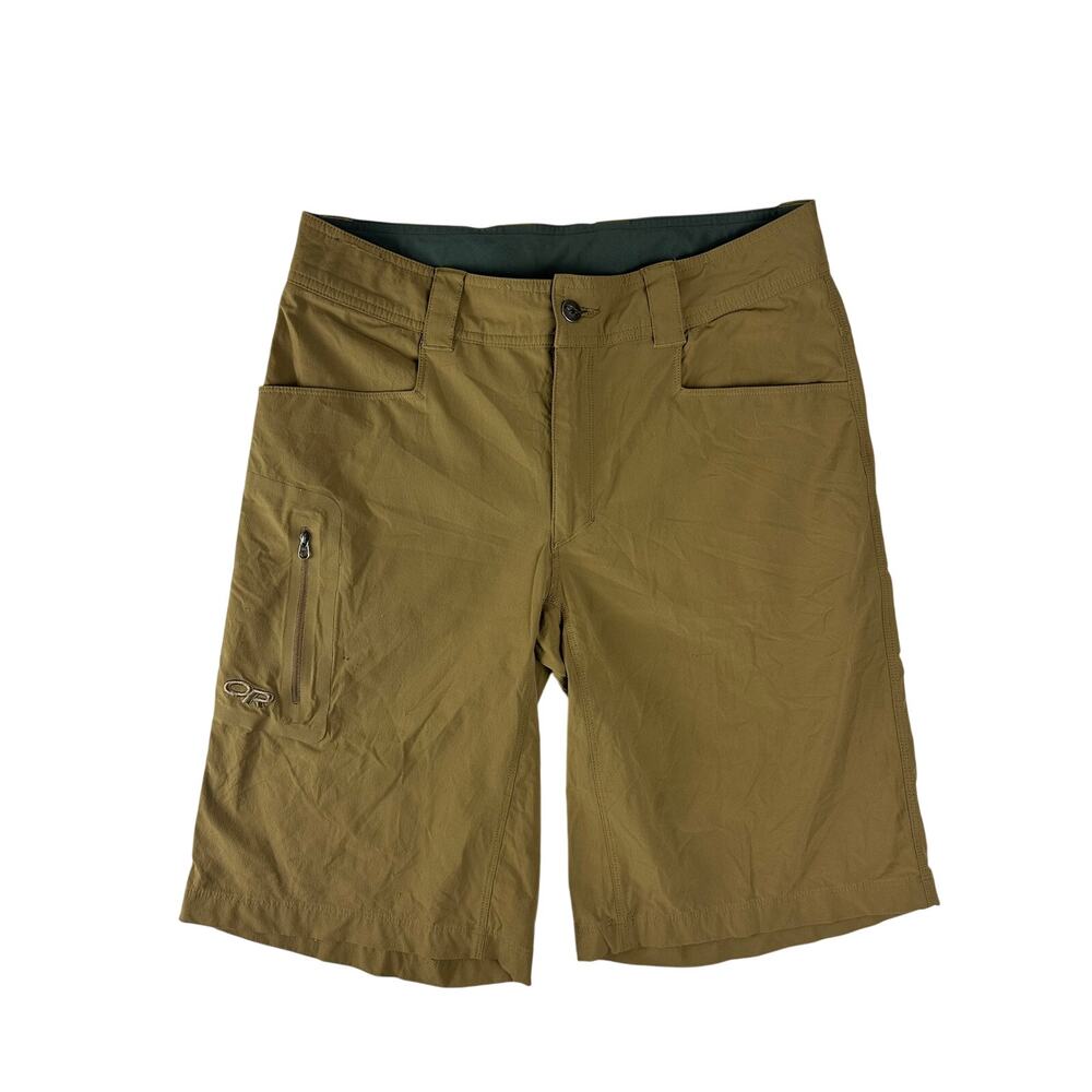 Outdoor Research Shorts Men 30 Brown Hiking Lightweight Outdoor Cargo